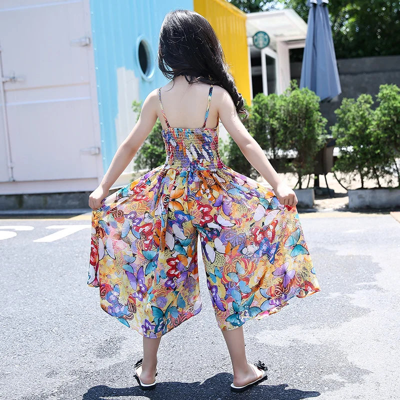 Girls Flower Dress Kids Girl