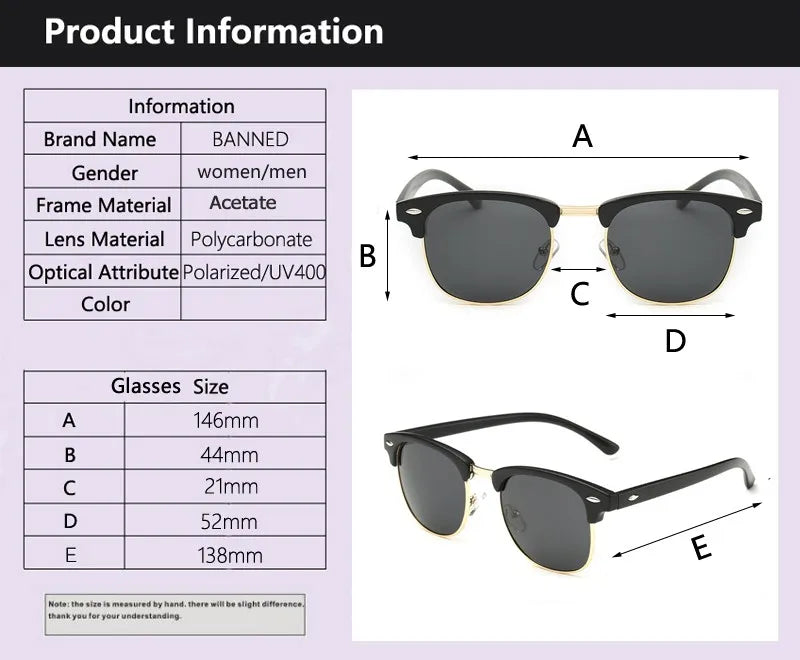 Polarized Men /Women SunglassesUV400 HD