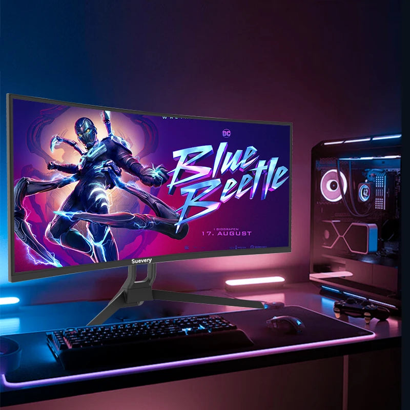 Monitor Bandfish Screen Curved