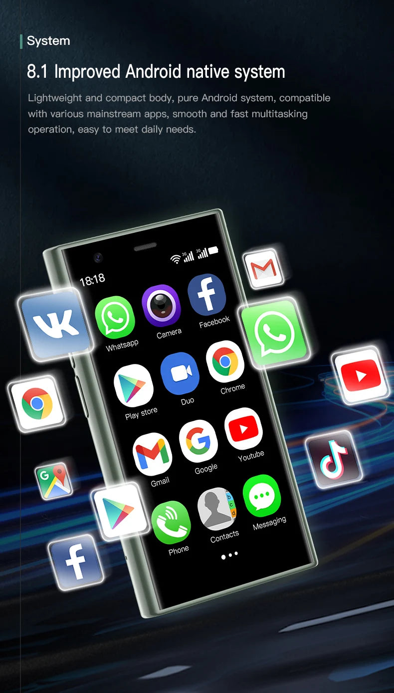 SOYES S23 Mini Smartphones Android 8.1
