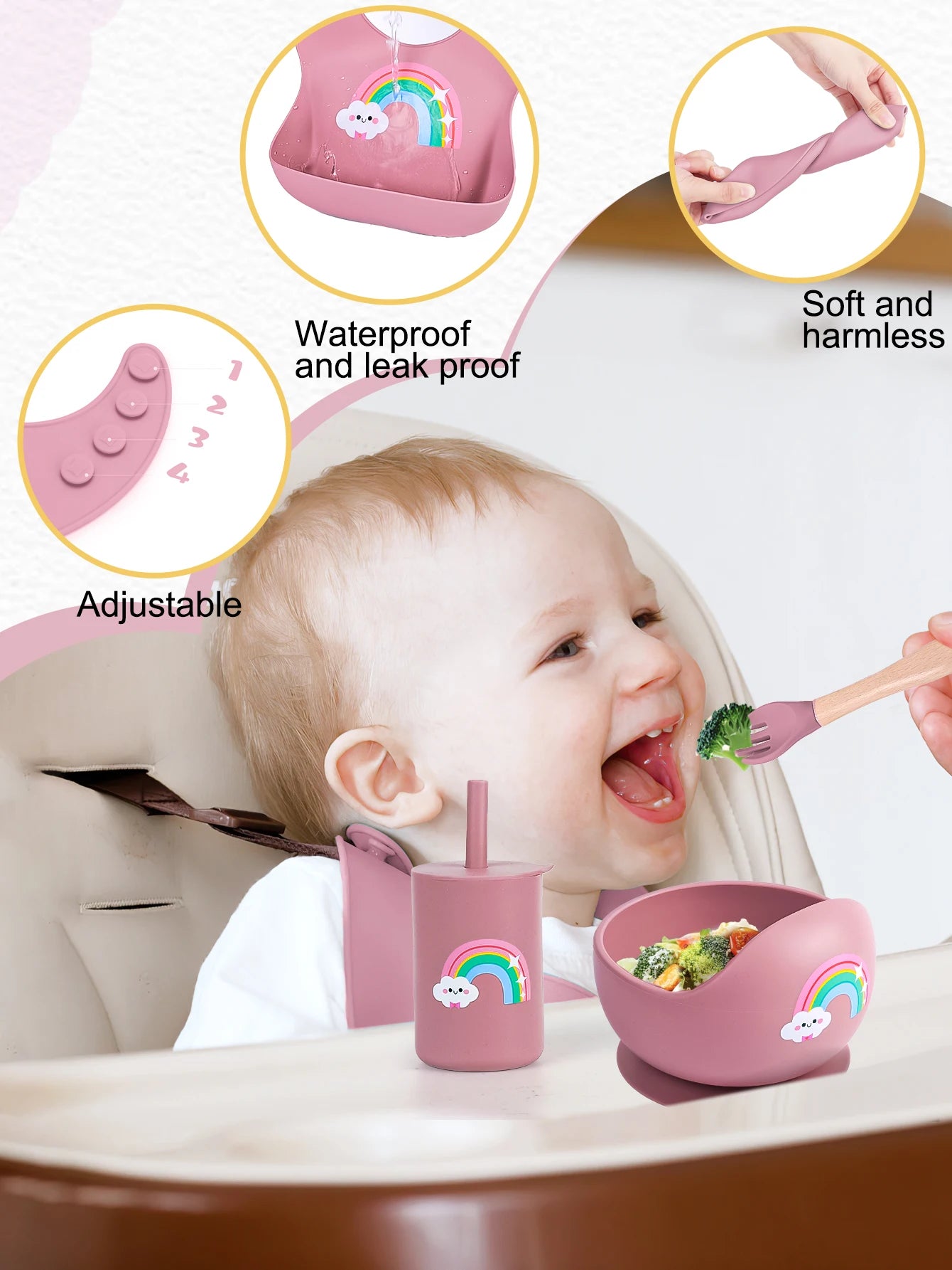 Baby Silicone Meal Bowl