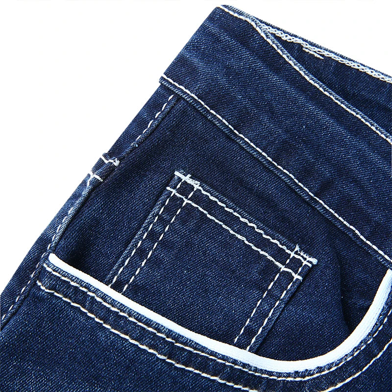 Men Jeans Solid Pockets