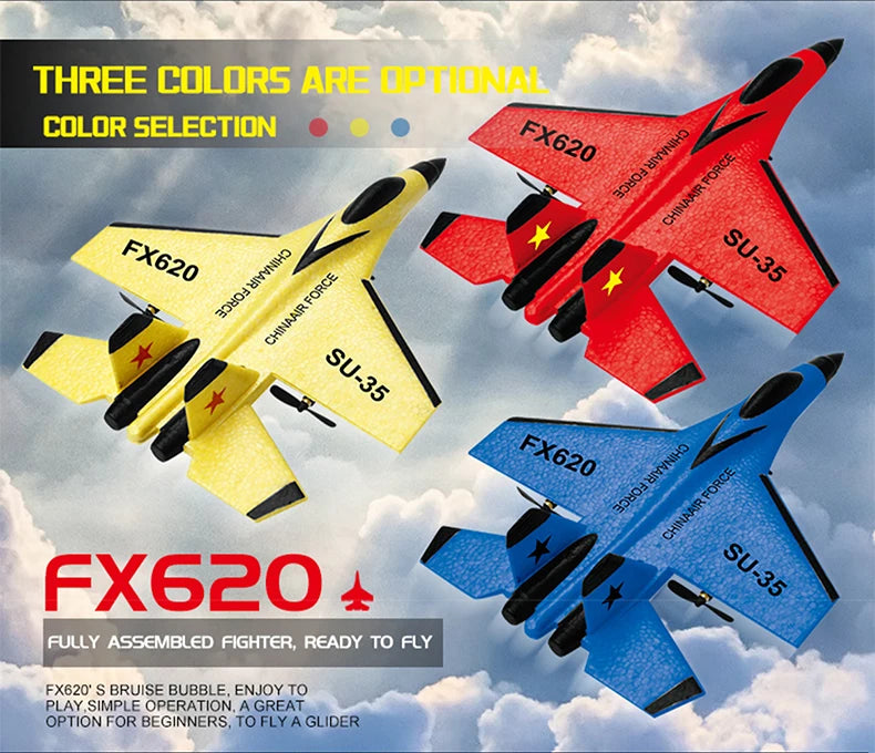 RC Foam Aircraft SU-35 Plane 2.4G Radio Control