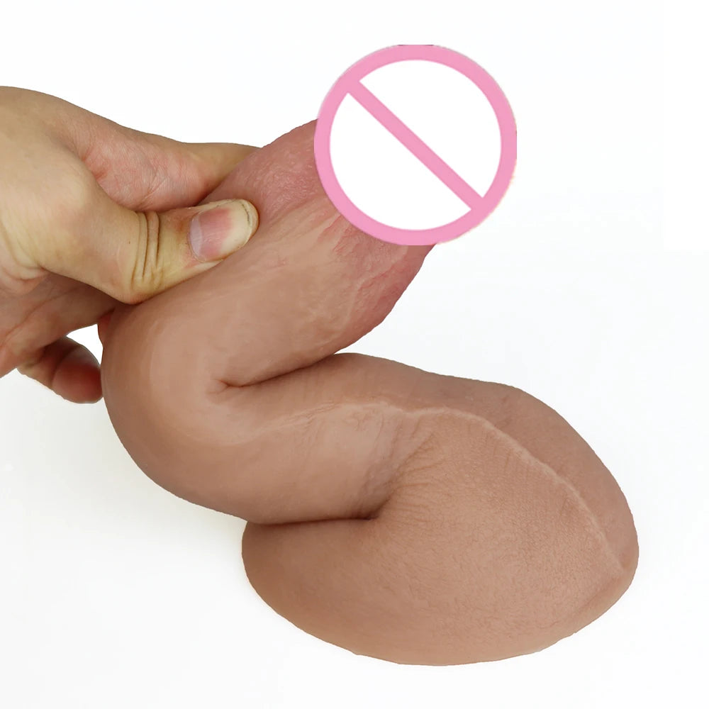 Real Man Prostate Dildo Silicone