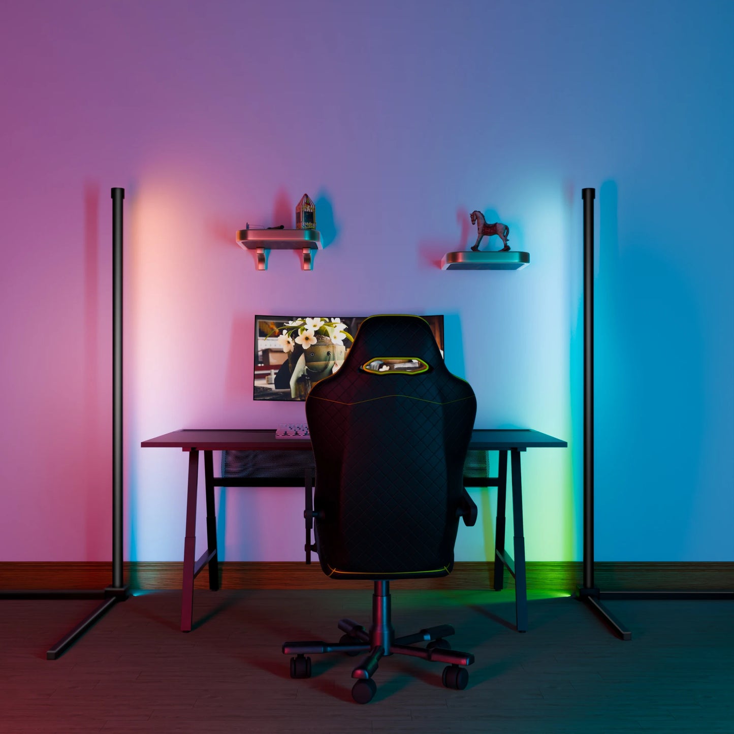Smart RGB Dream Color Floor Lamp with Music