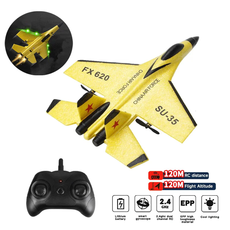 RC Foam Aircraft SU-35 Plane 2.4G Radio Control