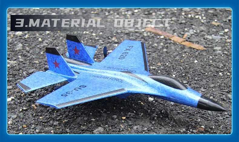 RC Foam Aircraft SU-35 Plane 2.4G Radio Control