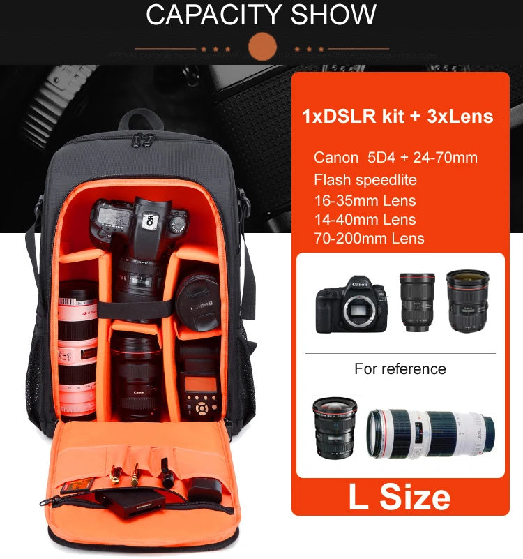 Photography Camera Waterproof Shoulders