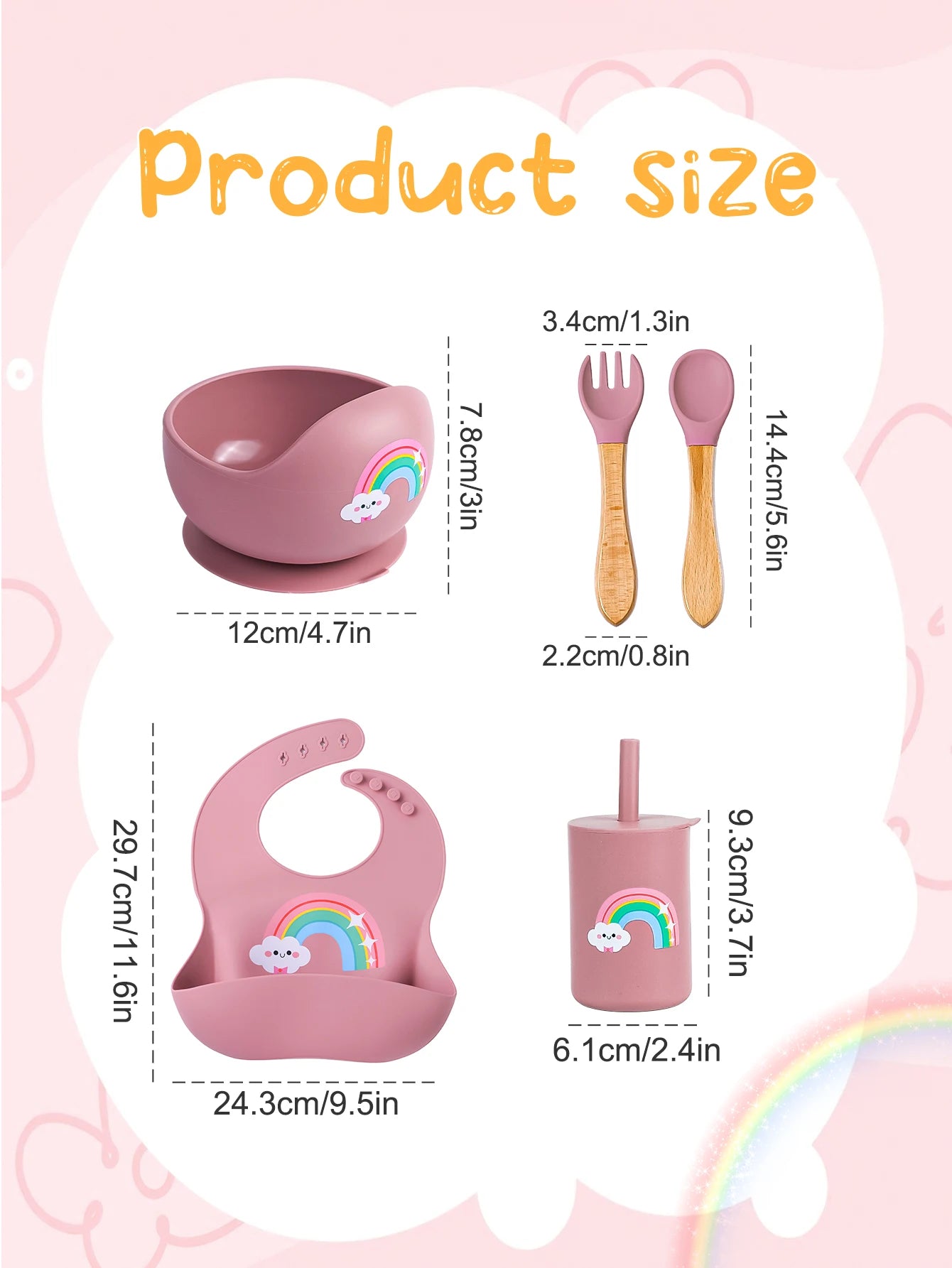 Baby Silicone Meal Bowl