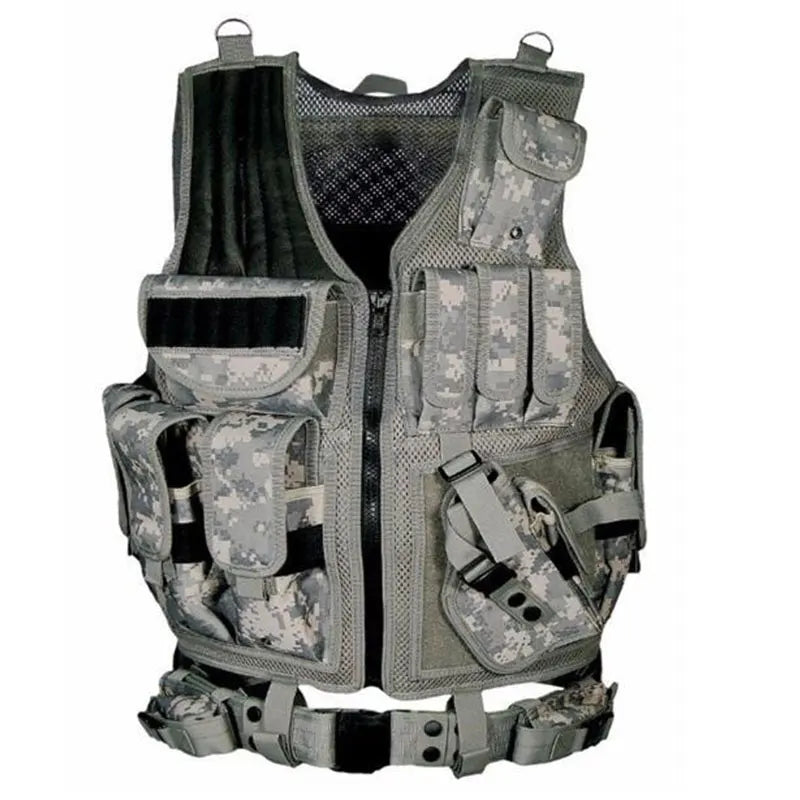Multi-Pocket Swat Army Tactical Vest