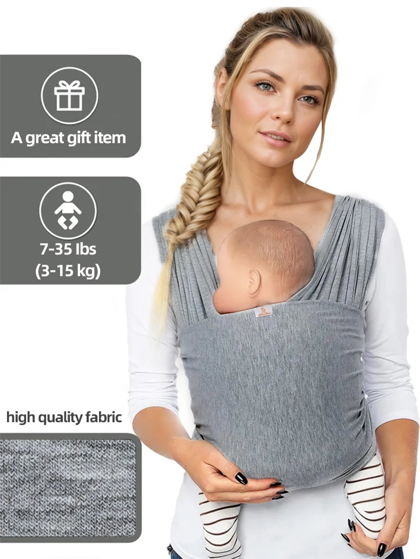 Baby straps from newborns to toddlers