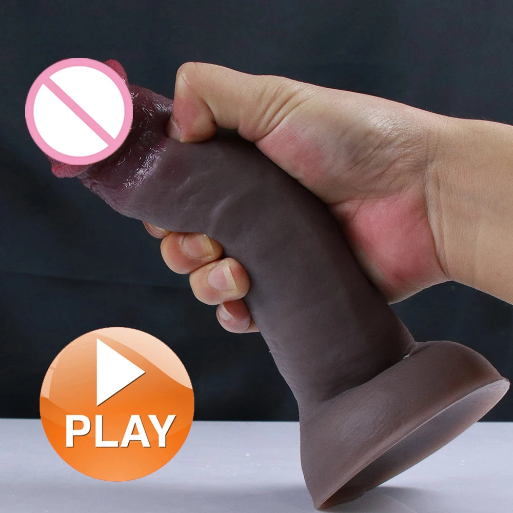 Real Man Prostate Dildo Silicone