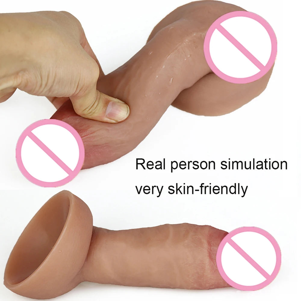 Real Man Prostate Dildo Silicone
