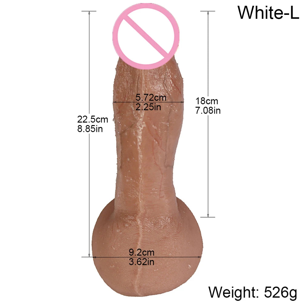Real Man Prostate Dildo Silicone