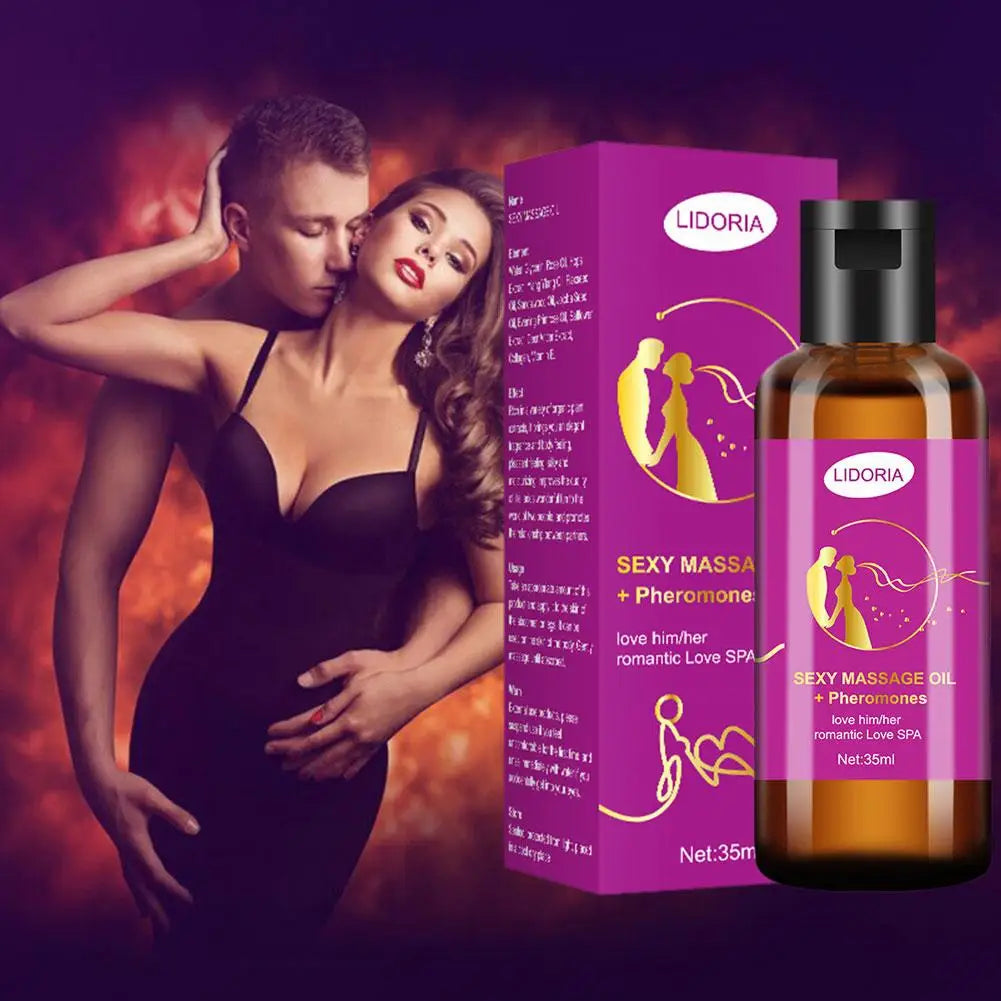 Purple Charming Massage Oil Natural Pheromone