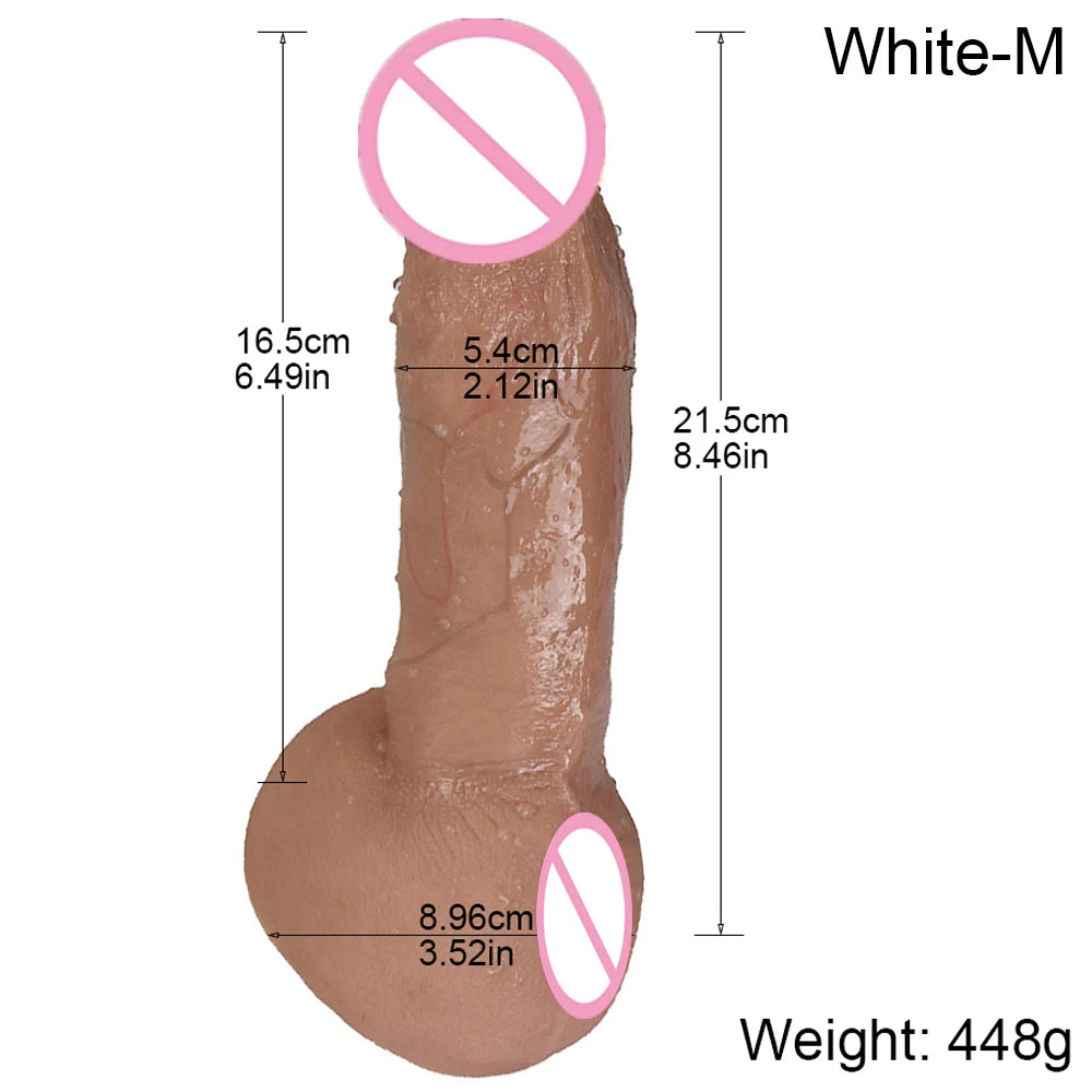 Real Man Prostate Dildo Silicone