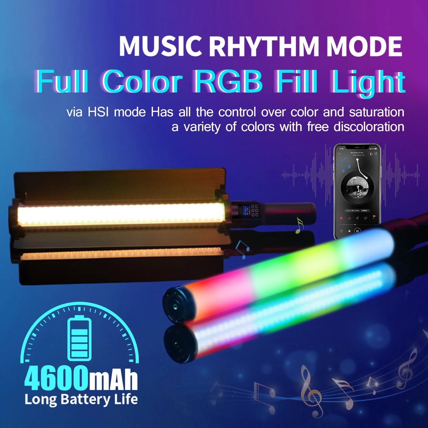RGB Photography Video Light