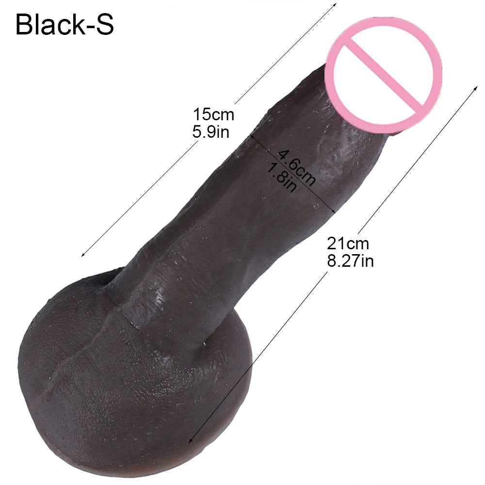 Real Man Prostate Dildo Silicone