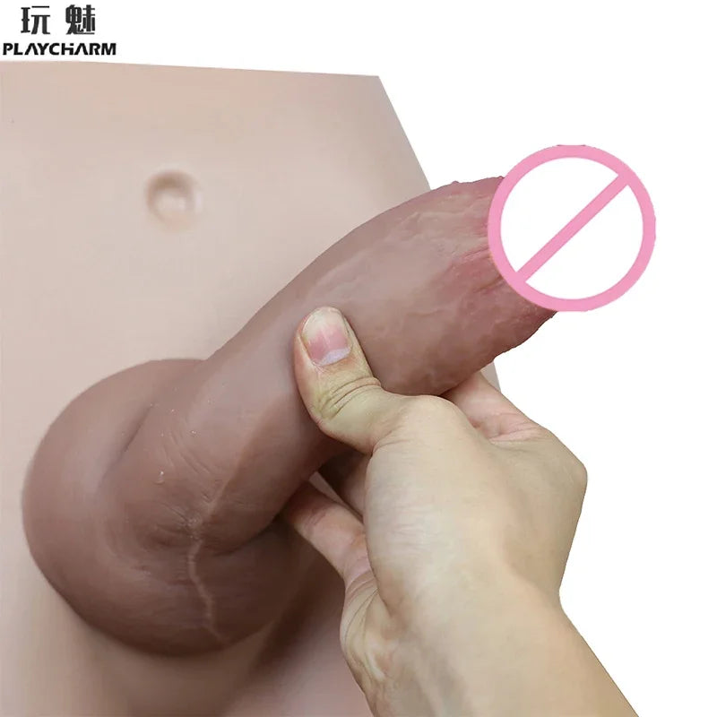 Real Man Prostate Dildo Silicone