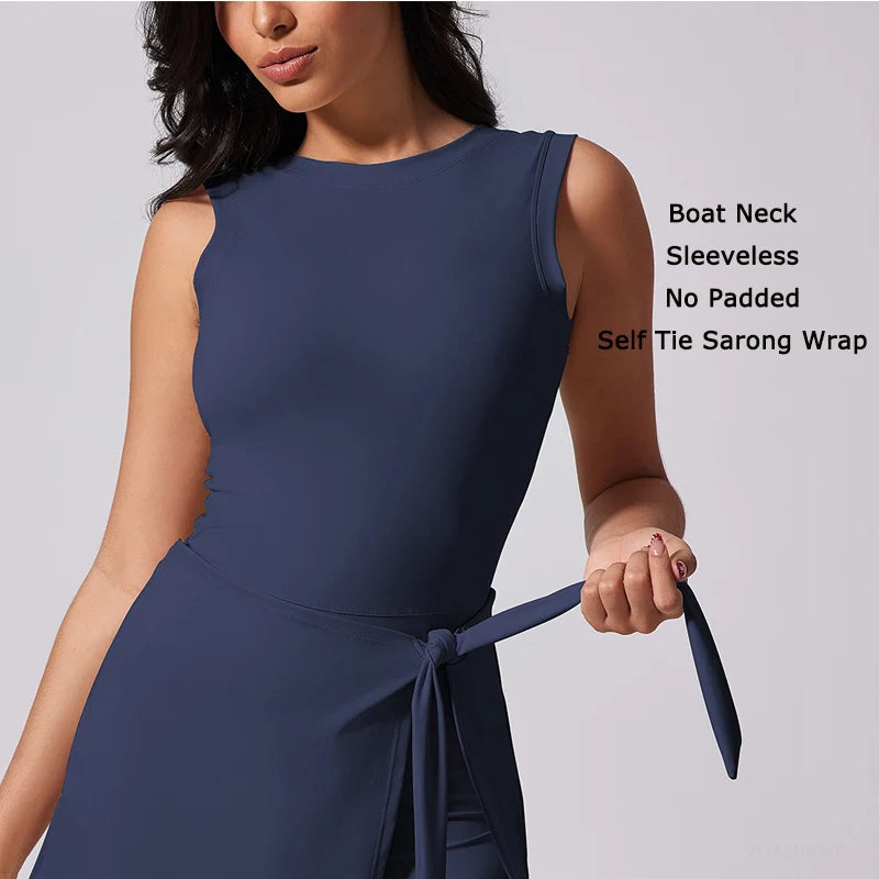 Tennis Dress for Women with Built in Shorts