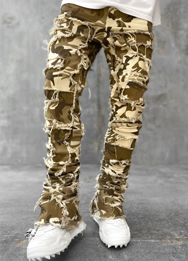 Men's Regular Fit Stacked Jeans