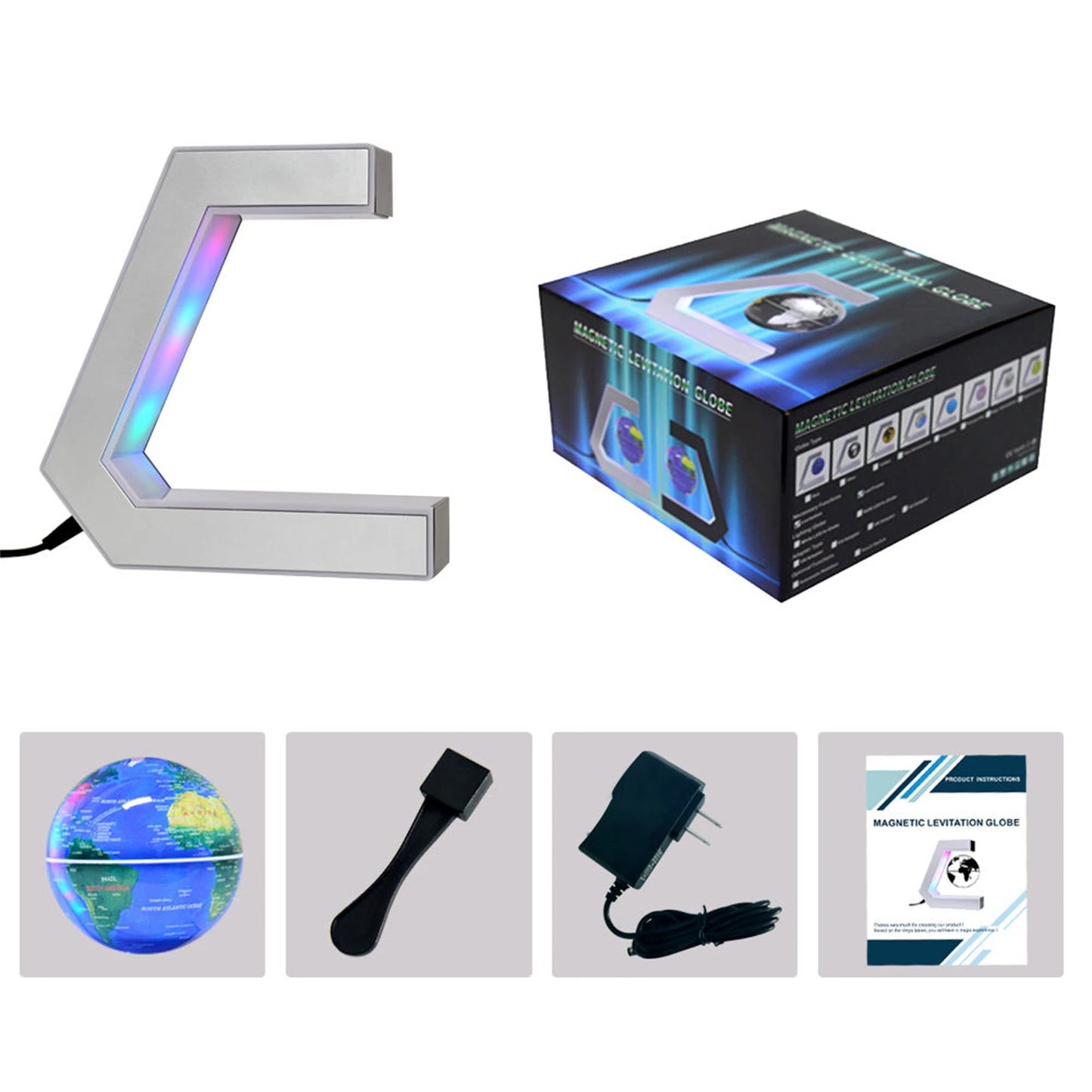 Magnetic Levitation Floating Globe with LED