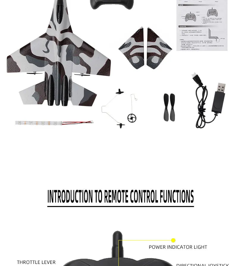 RC Foam Aircraft SU-35 Plane 2.4G Radio Control