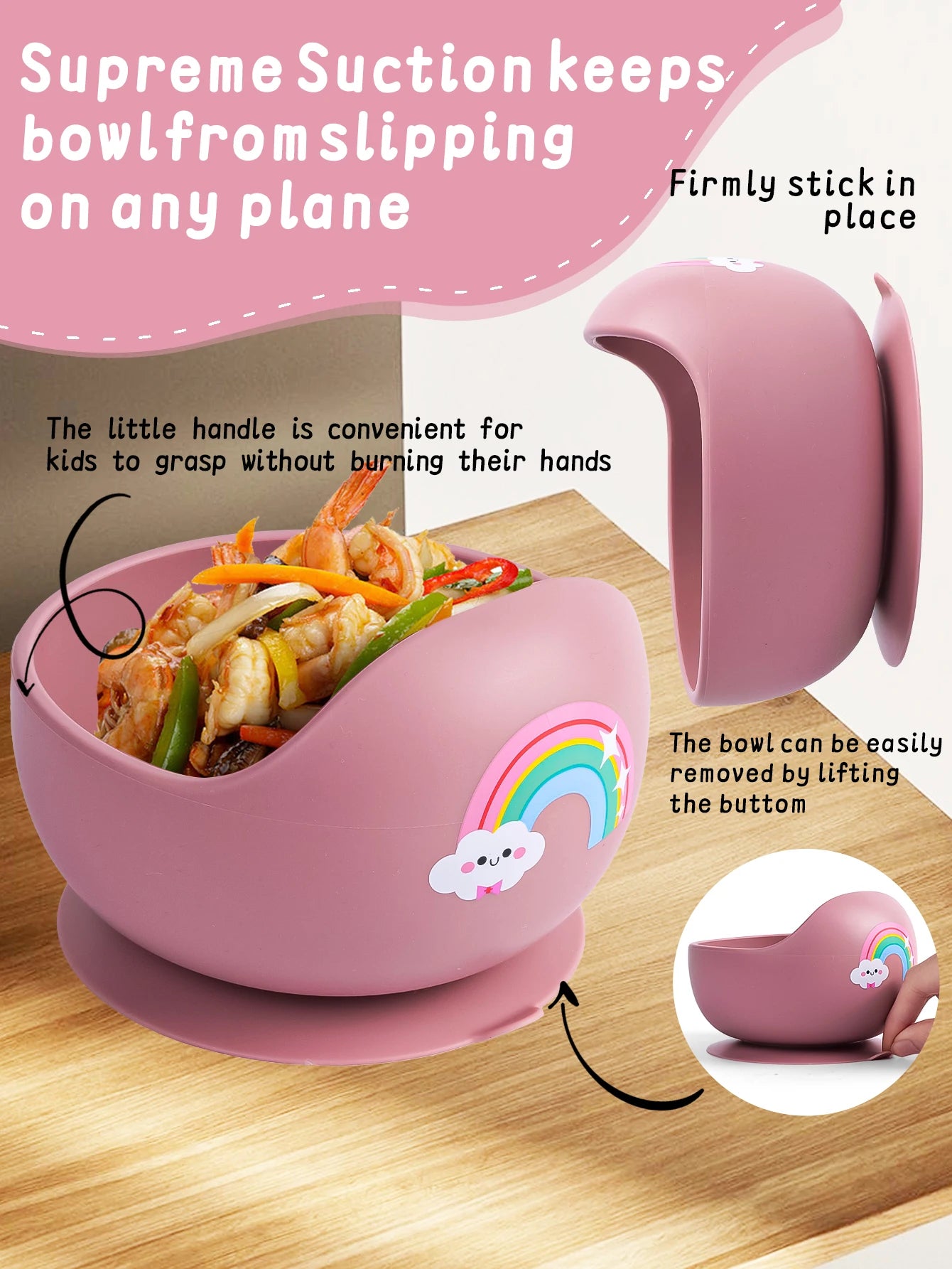 Baby Silicone Meal Bowl
