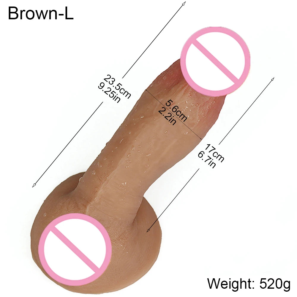 Real Man Prostate Dildo Silicone