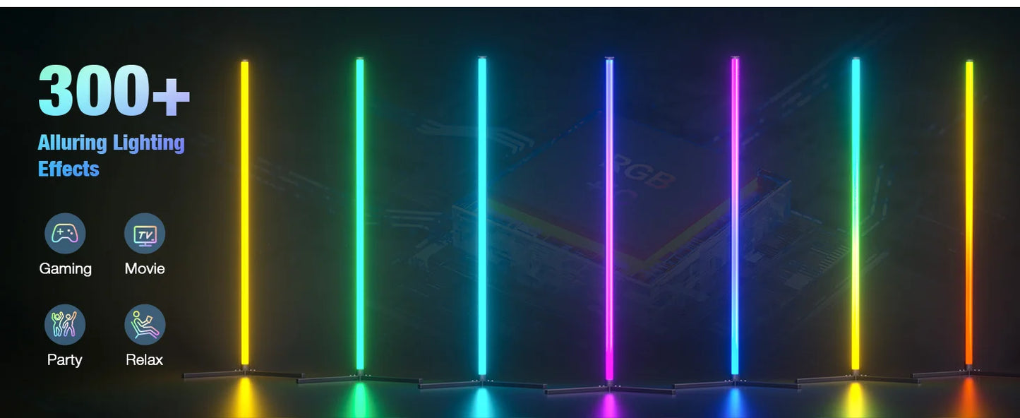 Smart RGB Dream Color Floor Lamp with Music