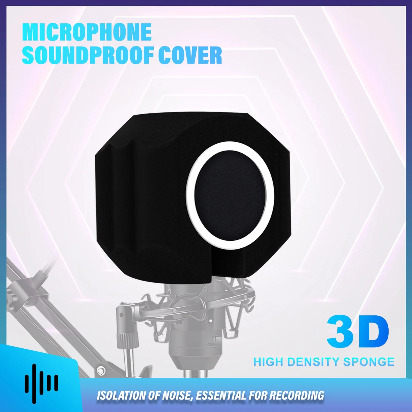Microphone Wind Shield Pop Filter Isolation
