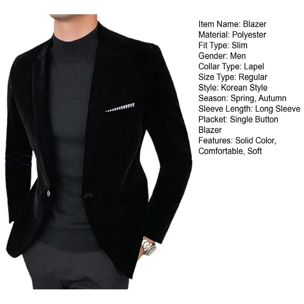Velvet Men Blazer
