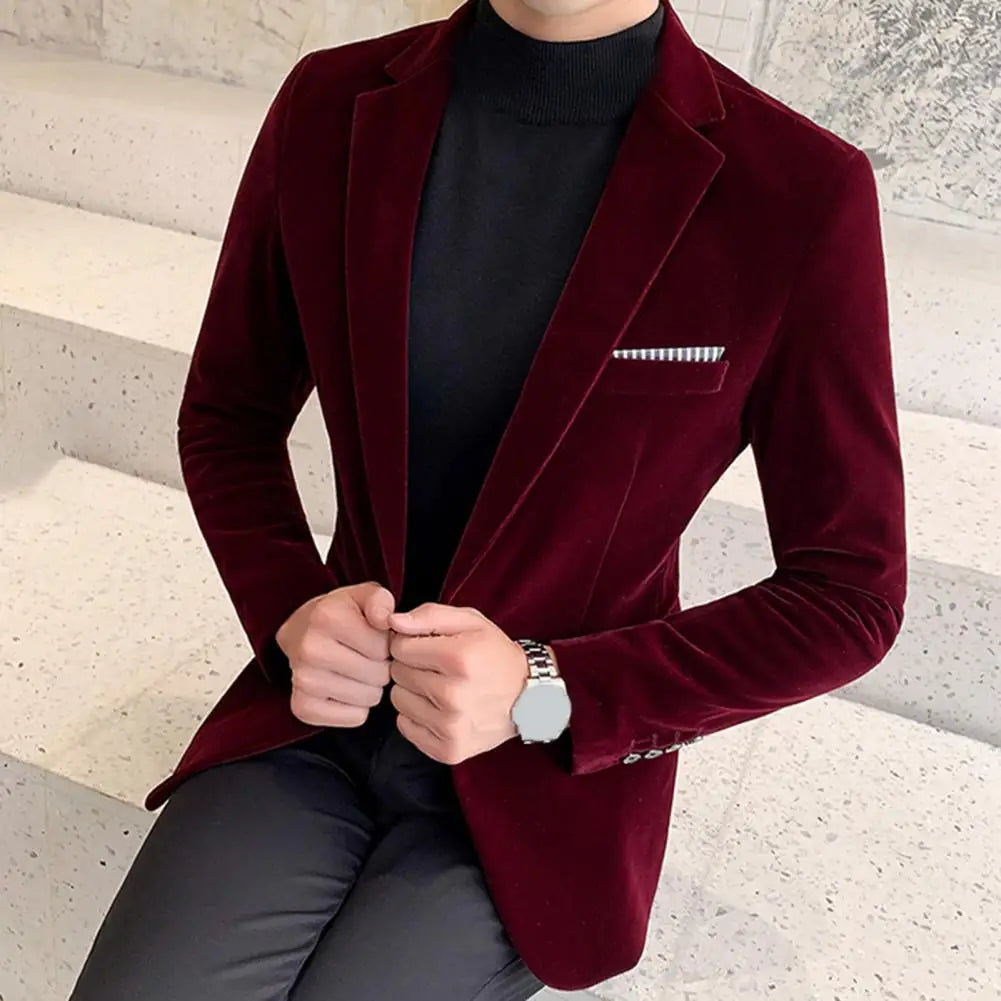 Velvet Men Blazer