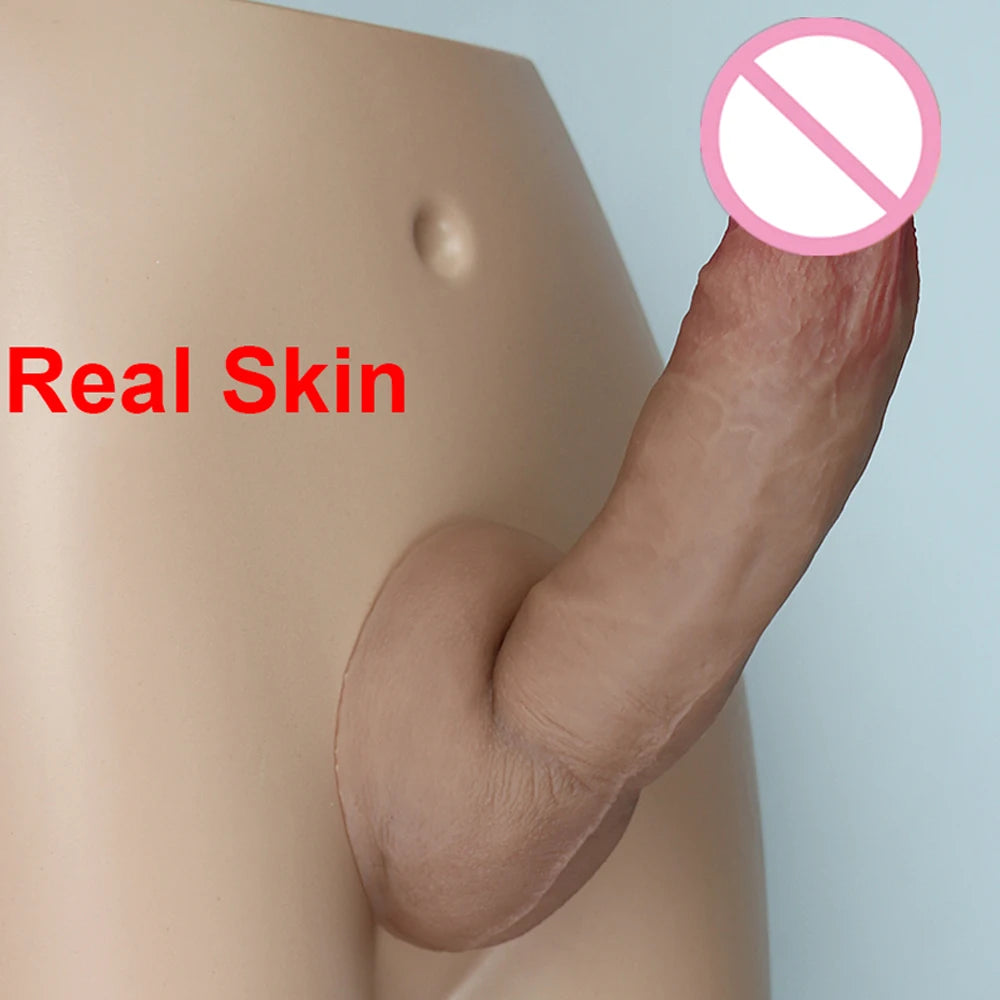 Real Man Prostate Dildo Silicone