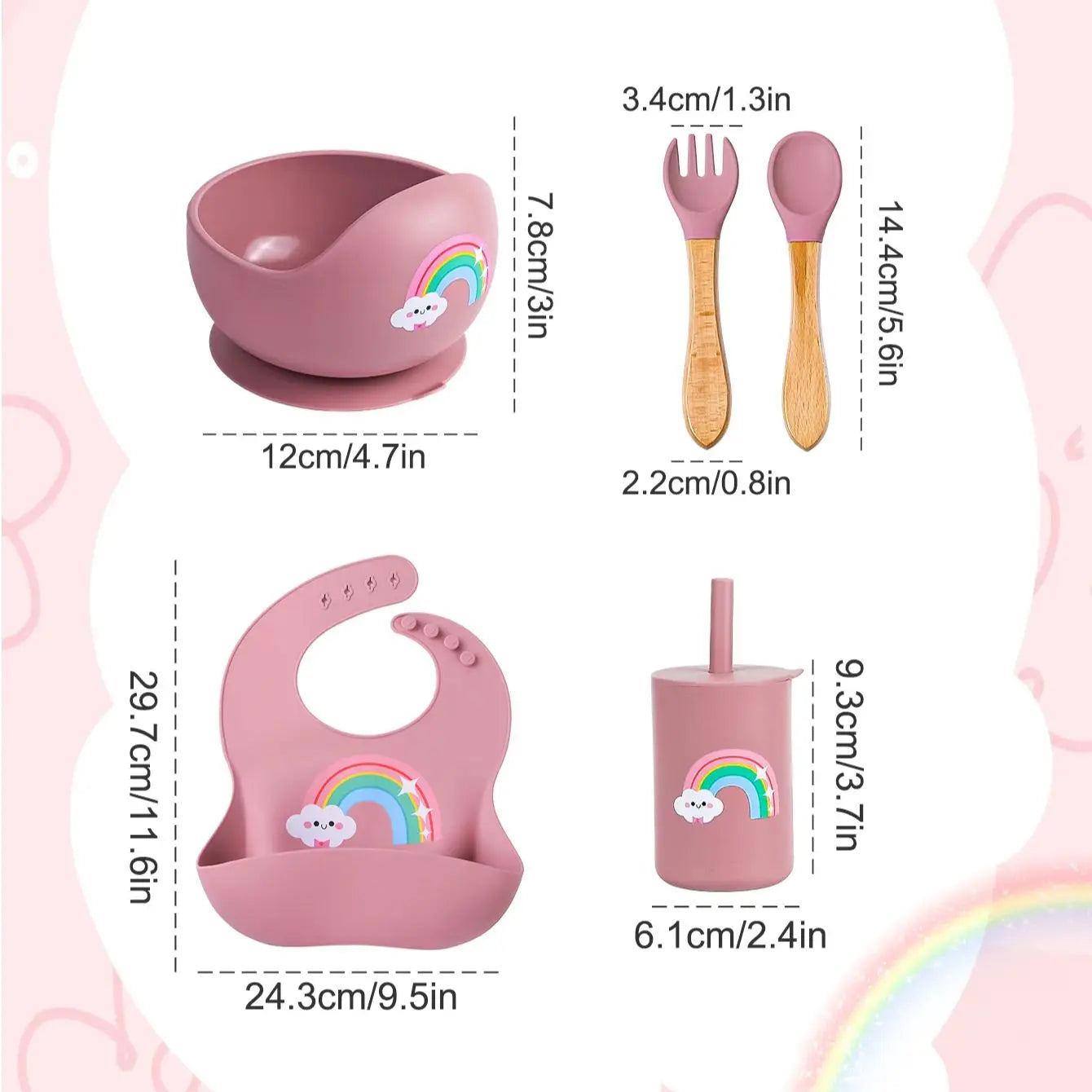 Baby Silicone Meal Bowl