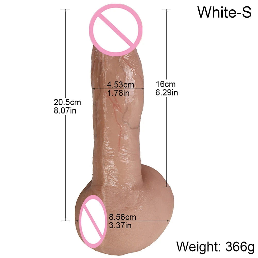 Real Man Prostate Dildo Silicone