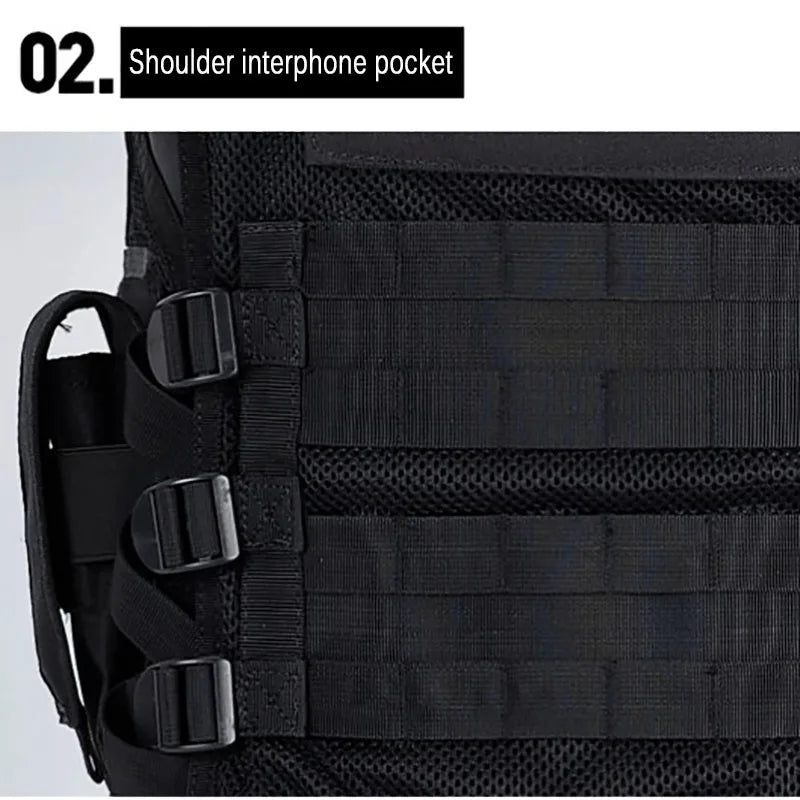 Multi-Pocket Swat Army Tactical Vest