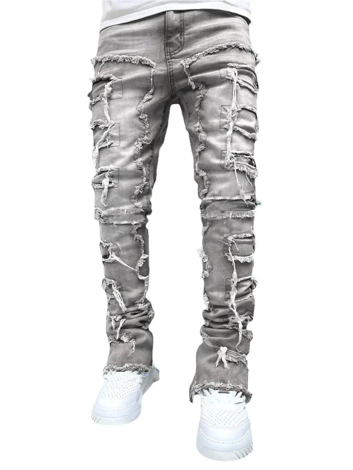 Men's Regular Fit Stacked Jeans