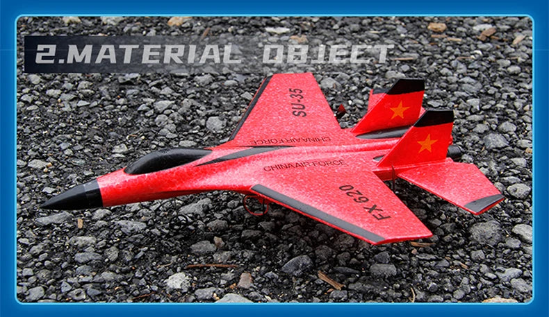 RC Foam Aircraft SU-35 Plane 2.4G Radio Control