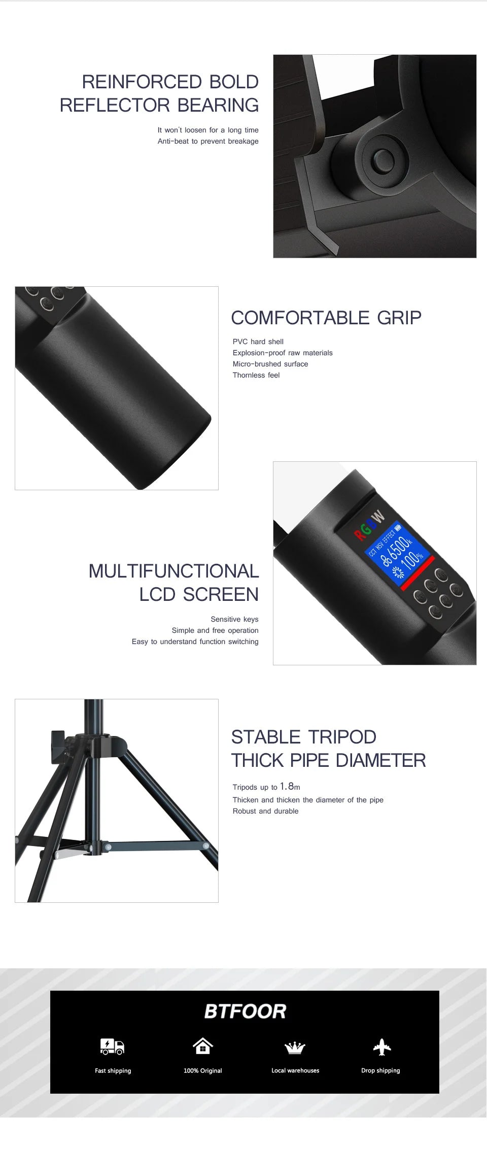 RGB Photography Video Light