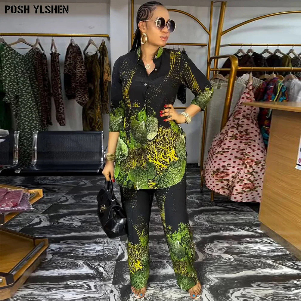 2 Piece Pant Sets Women Outfit
