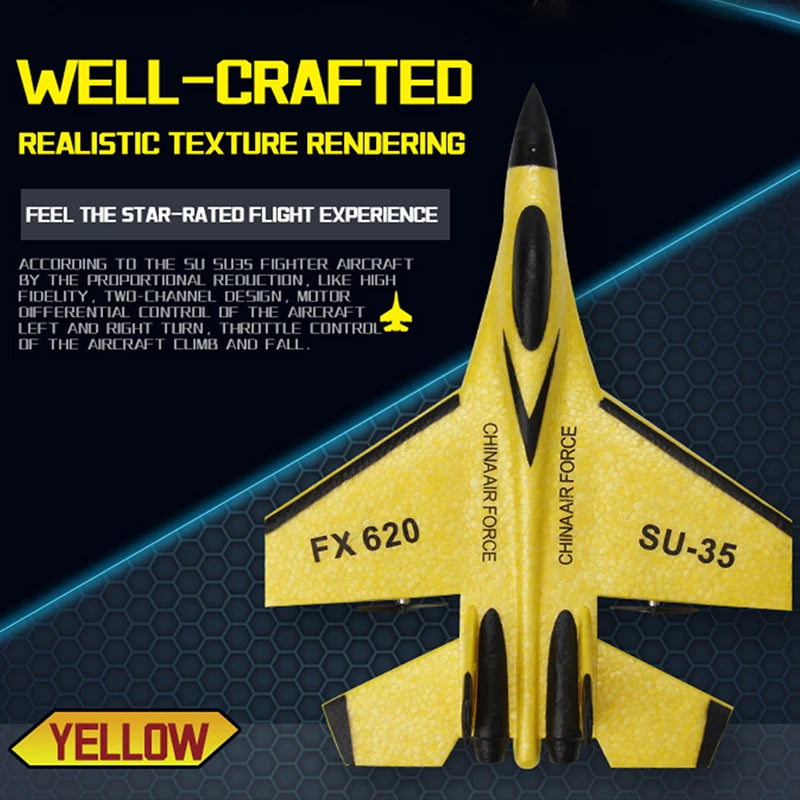 RC Foam Aircraft SU-35 Plane 2.4G Radio Control