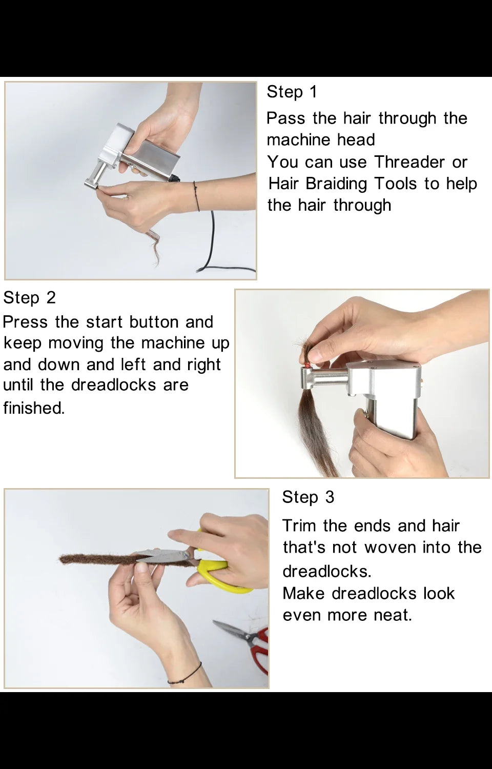 Handheld Dreadlocks Maker