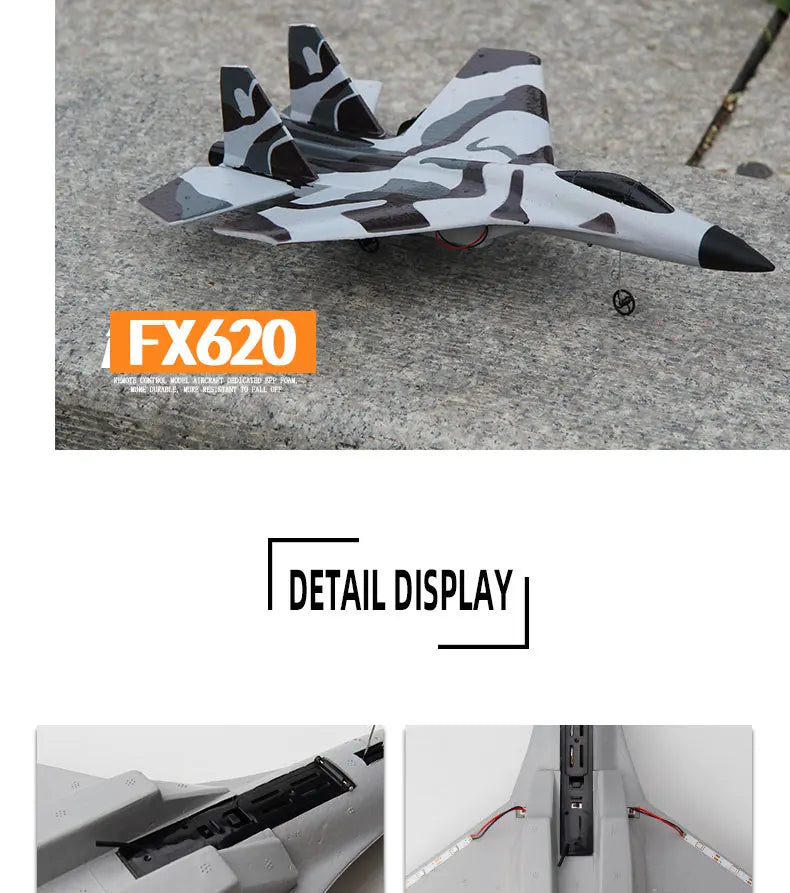RC Foam Aircraft SU-35 Plane 2.4G Radio Control
