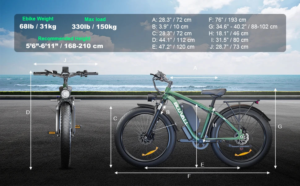 Beach Electric Bicycle