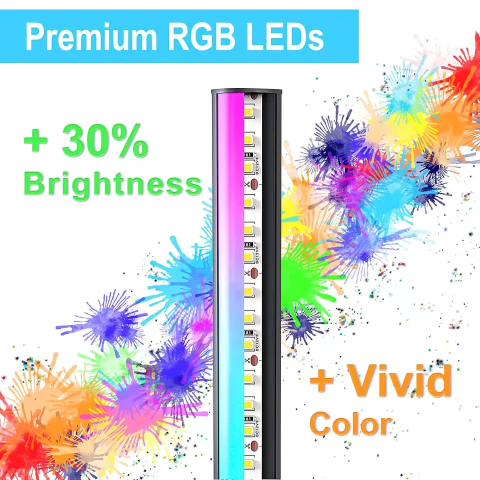 Smart RGB Dream Color Floor Lamp with Music