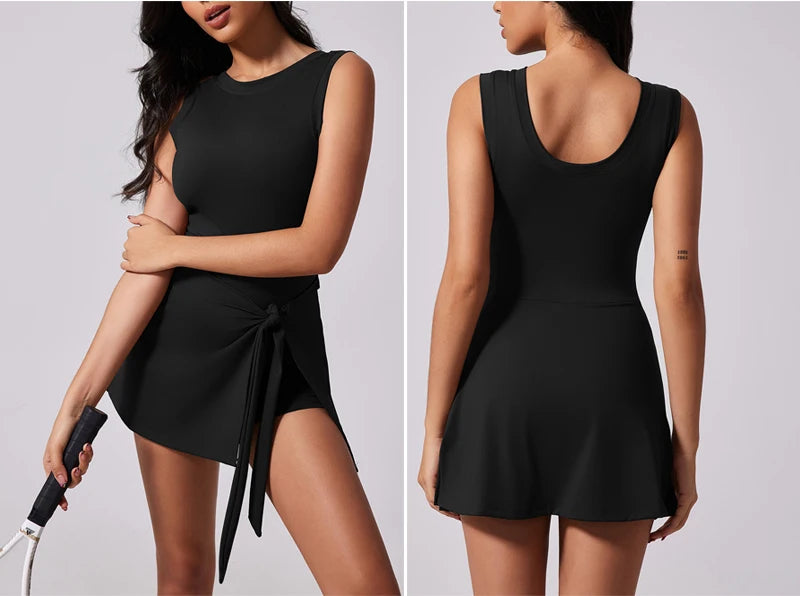 Tennis Dress for Women with Built in Shorts