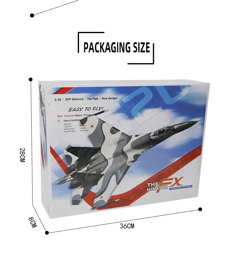 RC Foam Aircraft SU-35 Plane 2.4G Radio Control