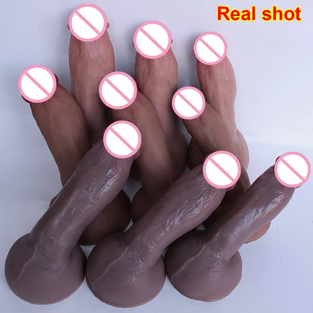 Real Man Prostate Dildo Silicone