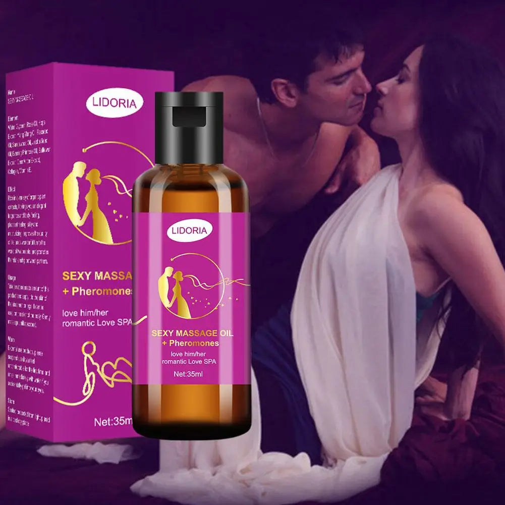 Purple Charming Massage Oil Natural Pheromone